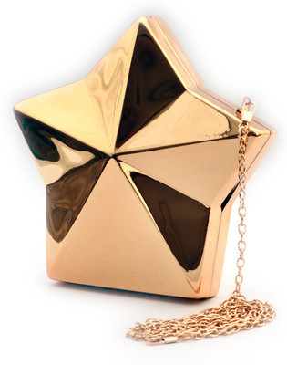 

Fashnopolism Party Gold Clutch