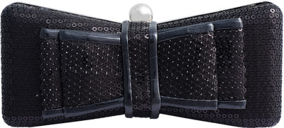 

Super Drool Party Black Clutch