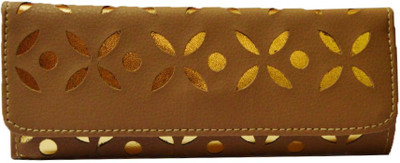 

GLAMBING Casual Khaki Clutch