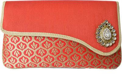 

Mahadev Exports Casual Red Clutch