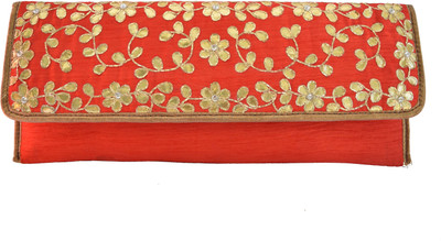 

Mahadev Exports Casual Red Clutch