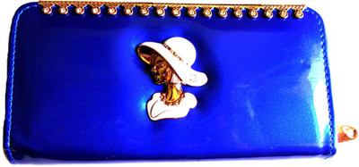 

Achal Casual Blue Clutch