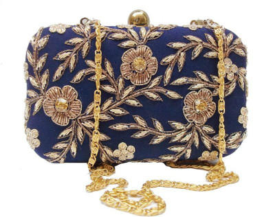 

Uptown Party Blue Clutch