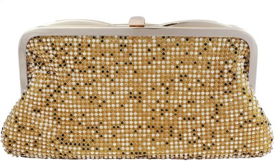 

Super Drool Formal Gold Clutch