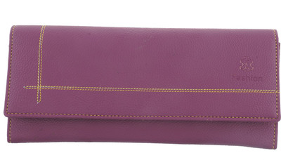 

Fashion Leather Casual Purple Clutch