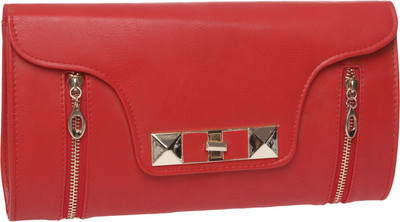

Fur Jaden Party Red Clutch