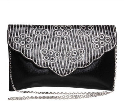 

Reedra Party Black Clutch
