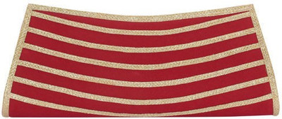 

global impex Party Red Clutch