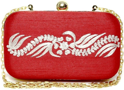 

Hepburnette Party Red Clutch