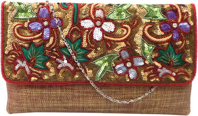

Bhamini Party Red Clutch