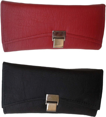 

Goldeno Casual Red, Black Clutch, Black;red