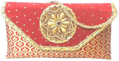 

Bhamini Party Maroon Clutch