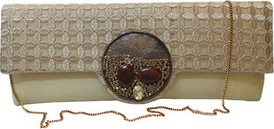 

Bhamini Party Gold Clutch