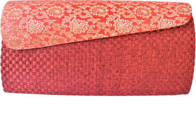 Mahadev Exports Casual Red Clutch