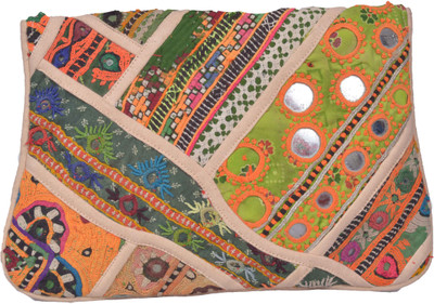 

Jaipur Textiles Hub Party Multicolor Clutch