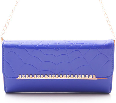 

Foolzy Party Blue Clutch