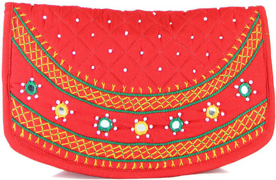 

Womens Cottage Casual Red Clutch