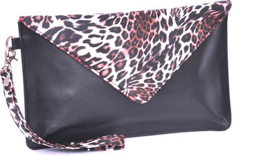 

Berrypeckers Casual Black, Brown Clutch