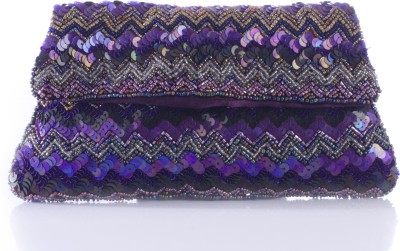 

Peaubella Party Purple Clutch