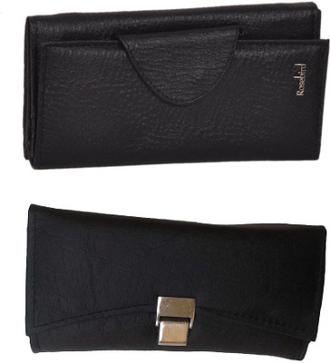 Goldeno Casual Black, Black Clutch