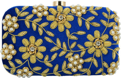 

Tooba Handicraft Party Multicolor Clutch