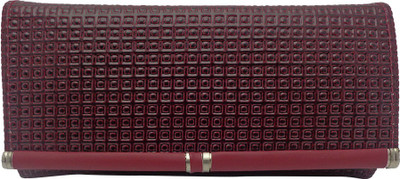 

Art N Hub Casual Maroon Clutch