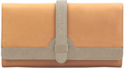 

ABEEZA Casual Orange Clutch