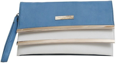 

Lino Perros Casual Blue Clutch
