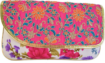 

Mahadev Exports Casual Pink Clutch