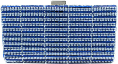 

Super Drool Party Blue Clutch