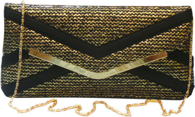 

Bhamini Party Black Clutch