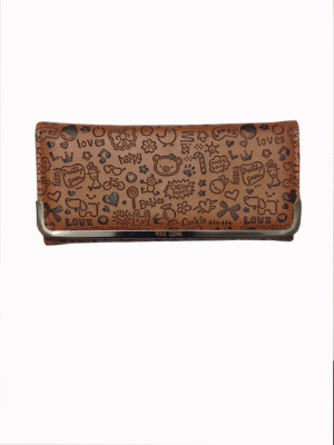 

MSELACTOS Casual Brown Clutch