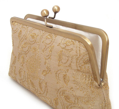 

Saint Pure Party Gold Clutch