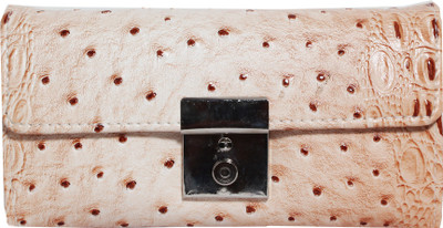 

Veins Casual Beige Clutch