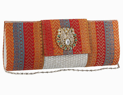

Metro Party Multicolor Clutch