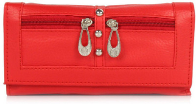 

Acute Casual Red Clutch