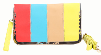 

Jolie Casual Multicolor Clutch