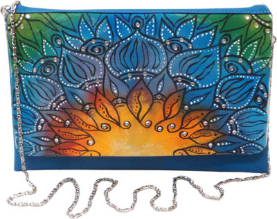 

Bhamini Casual Blue Clutch