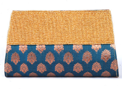64% OFF on Favola Casual Blue, Gold Clutch 64% OFF on Favola Casual Blue, Gold Clutch
