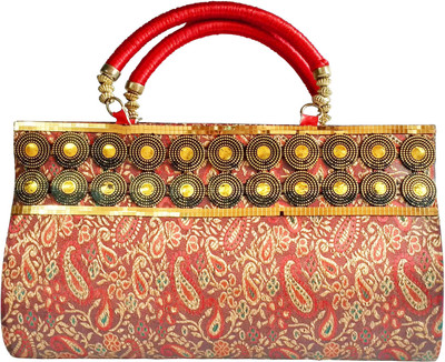 

Feliza Casual Red Clutch