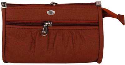 

Goldeno Casual Brown Clutch