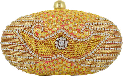 

Tooba Handicraft Party Multicolor Clutch