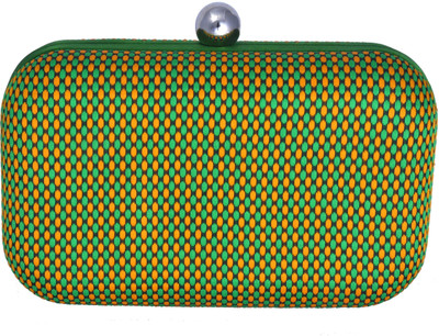 

Posh Casual Green Clutch