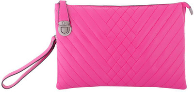 

Priya Exports Party Pink Clutch