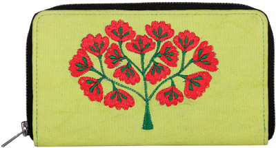 

Rajrang Casual Green Clutch
