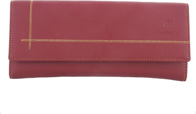 

Fashion Leather Casual Maroon Clutch