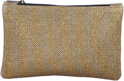 

global impex Party Gold Clutch
