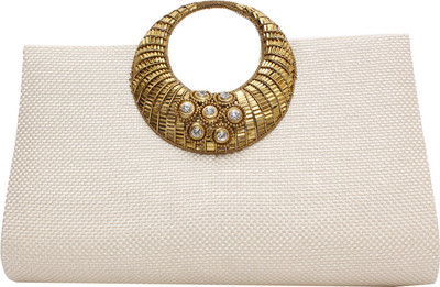 

Bagaholics Casual White Clutch