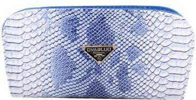 UC Casual Blue, White Clutch