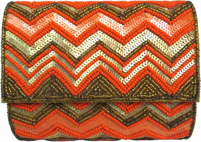 

Kawaii Casual Orange Clutch